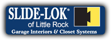 Garage Cabinets and Floors Little-Rock Garage Interiors & Closet Systems, Slide-Lok